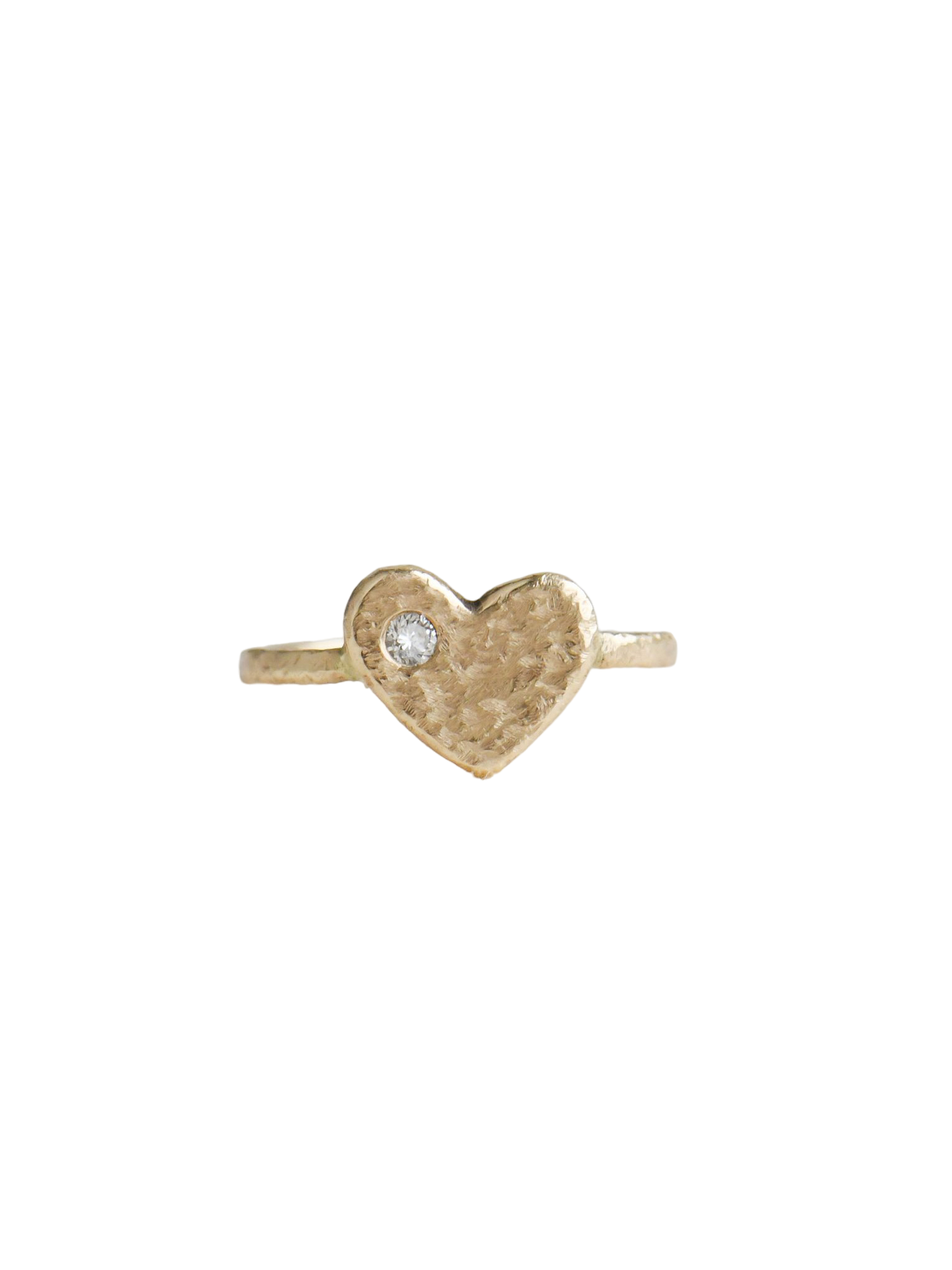 Mon coeur gold ring